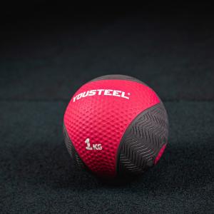 Купить Медбол для кроссфита резиновый Yousteel 1кг в Дно 